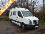 Volkswagen Crafter TDI, 136 pk semi automaat, zelfbouw mooi, Caravans en Kamperen, Campers, Buscamper of Camperbus, Half-automaat