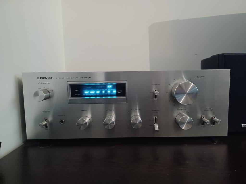 Versterker - Pioneer SA-508, Audio, Tv en Foto, Versterkers en Receivers, Ophalen, Gebruikt, Pioneer, Minder dan 60 watt
