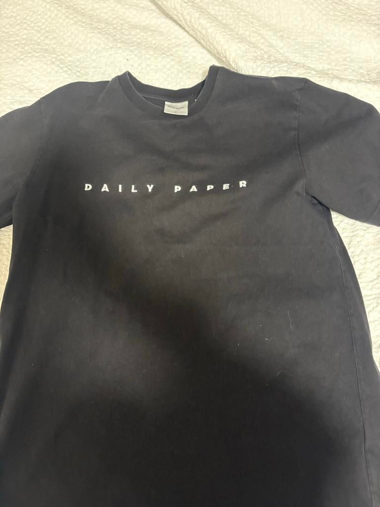 Daily Paper T-shirt Maat M, Ophalen of Verzenden, Gedragen, Maat 48/50 (M), Zwart