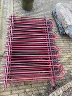 Mooi smeedijzer tuinhek ruim 12 meter, Ophalen of Verzenden, Zo goed als nieuw, IJzer, Tuinhek