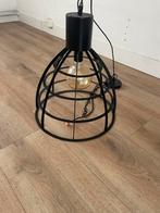 Stijlvolle zwarte hanglamp, Huis en Inrichting, Ophalen, Gebruikt, Metaal, Minder dan 50 cm