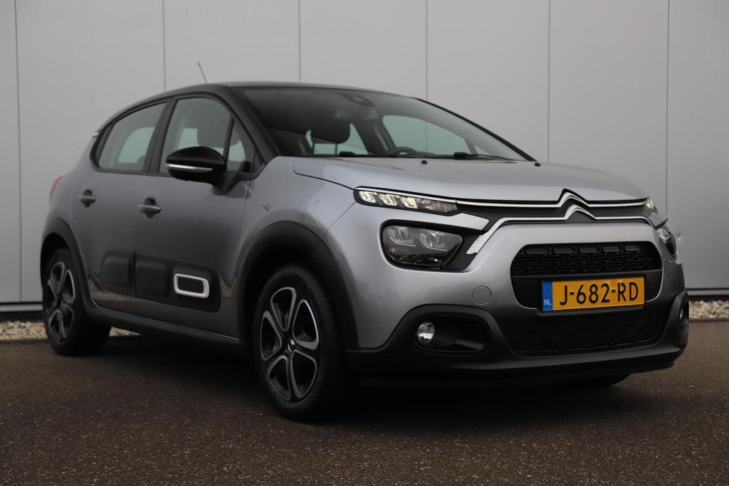 Citroen C3 1.2 PureTech Feel Navigatie Carplay Android Clima, Auto's, Citroën, Voorwielaandrijving, 83 pk, Euro 6, 1199 cc