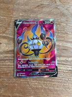 Chandelure V Pokémon Kaart - Zeldzaam en Foil, Ophalen of Verzenden, Zo goed als nieuw, Losse kaart, Foil