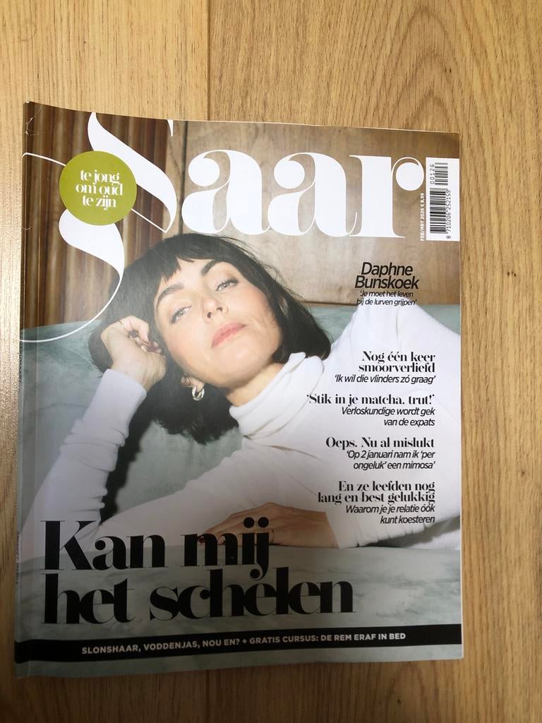 Saar Magazine - Daphne Bunskoek, Ophalen, Zo goed als nieuw, Damesbladen