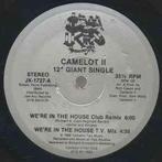 Camelot II ‎  We're In The House  lp, Cd's en Dvd's, Vinyl Singles, Gebruikt, Maxi-single, Ophalen of Verzenden, 12 inch