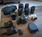 Sony A68 + A mount lenzen, Ophalen of Verzenden, Spiegelreflex, Overige Merken