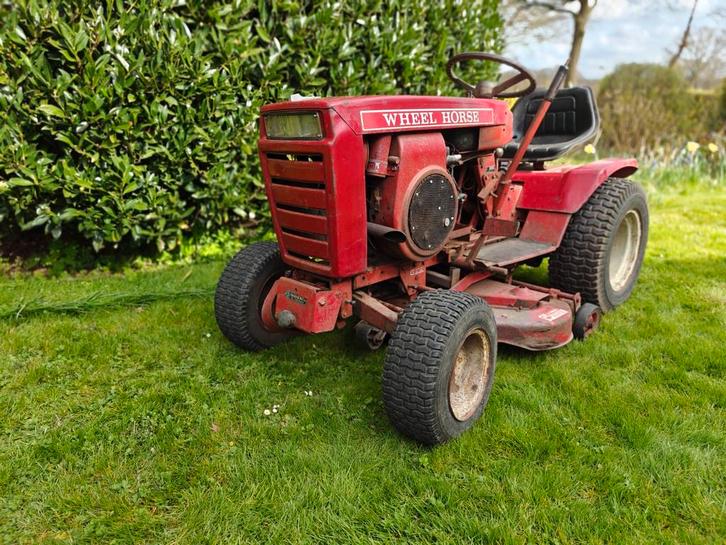 Wheel Horse zitmaaier, Tuin en Terras, Grasmaaiers, Gebruikt, 50 cm of meer, Ophalen of Verzenden