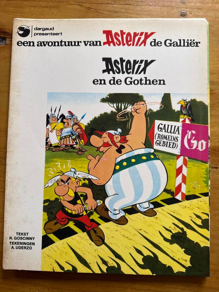 Asterix en de Gothen stripboek, Boeken, Eén stripboek, Ophalen of Verzenden, Gelezen