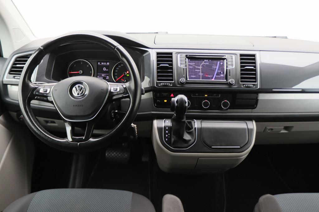 Volkswagen Transporter 2.0 TDI DSG 150 PK Lang DC Highline 5, Stof, Gebruikt, 4 cilinders, 150 pk