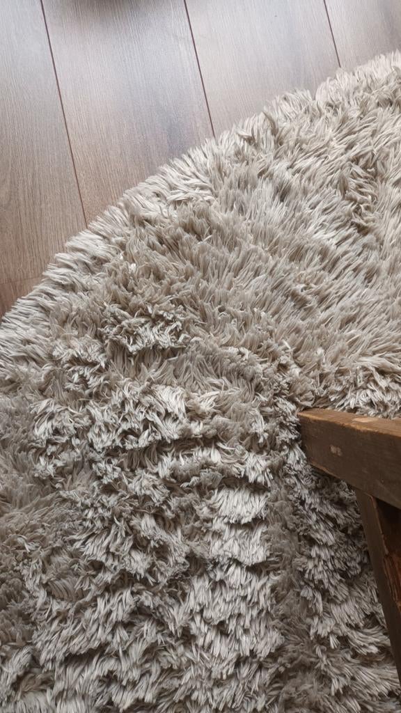 Vloerkleed rond 200cm, Rond, 200 cm of meer, Ophalen of Verzenden, Zo goed als nieuw