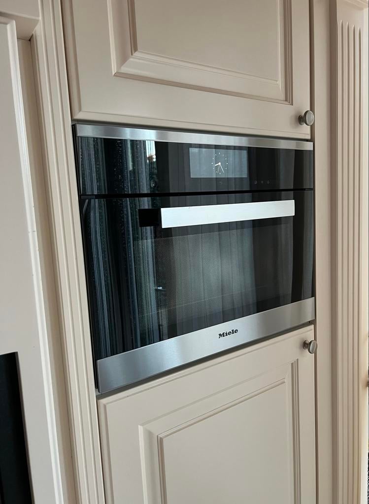 Miele combi stoomoven - Inbouw, Witgoed en Apparatuur, Ovens, Hete lucht, Oven, 60 cm of meer, Zo goed als nieuw