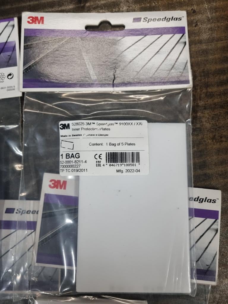 3M Speedglas 9100XX/XXI Binnenbeschermruiten (5 stuks), Lasfilter, Ophalen of Verzenden, Nieuw