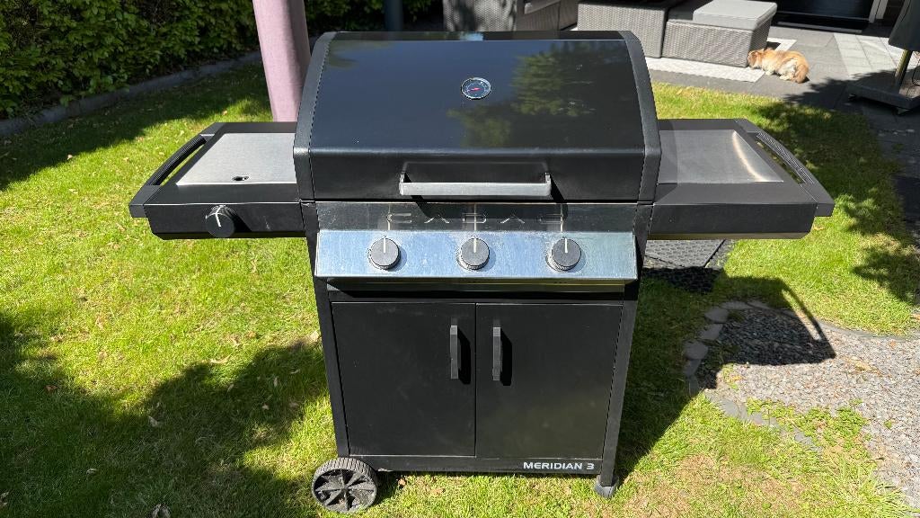 Barbecue Cadac Meridian 3B + SB RVS, Tuin en Terras, Gasbarbecues, Ophalen, Gebruikt, Cadac