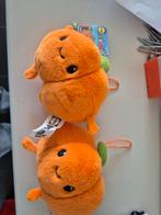 Lidl mini's knuffels - pompoen (2 stuks), Ophalen of Verzenden, Nieuw, Overige typen