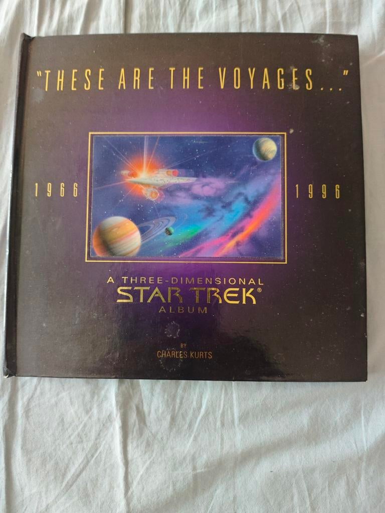 Star Trek Pop-up Boek - "These Are The Voyages...", Ophalen of Verzenden, Zo goed als nieuw