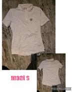 Witte wedstrijd shirt paardrijden maat S, Ophalen, Zo goed als nieuw, Dressuur, Bovenkleding