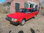Volvo 240 2.0 POLAR U9 1992 Rood nieuwe Apk tot 9maart 2028, Auto's, 662 kg, Achterwielaandrijving, 4 cilinders, Leder en Stof