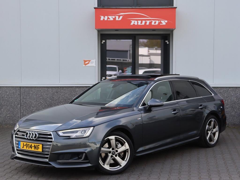 Audi A4 Avant 2.0 TDI quattro Sport S line edition navi pano, Auto's, Automaat, Euro 6, Diesel, Vierwielaandrijving