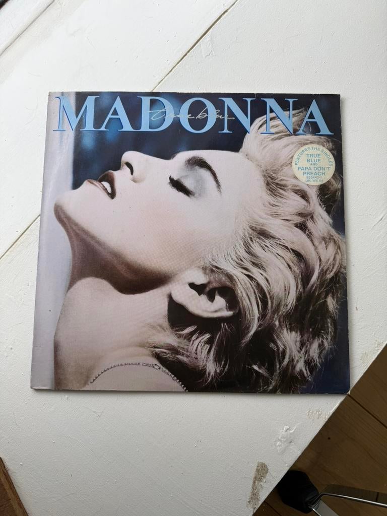 LP Madonna true blue 1986, Ophalen of Verzenden, 1980 - 1989, Gebruikt, 12 inch