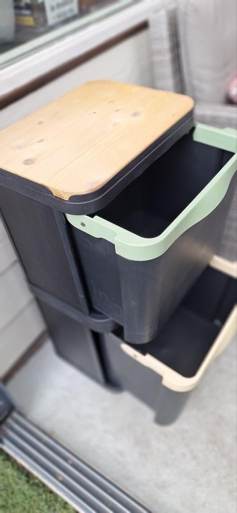 Bin bang prullenbak, Huis en Inrichting, Woonaccessoires | Prullenbakken, Ophalen, Kunststof, 40 liter of meer, Zo goed als nieuw