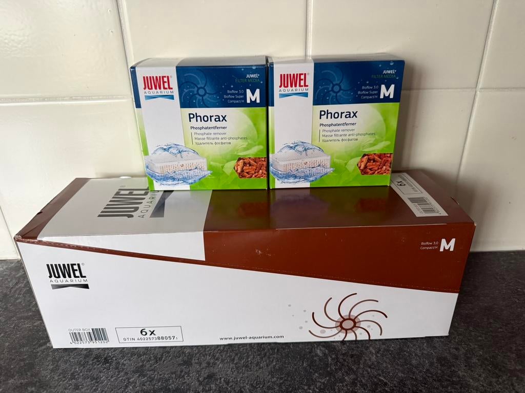 Juwel Bioflow M filter Phorax nieuw 8x, Ophalen of Verzenden, Nieuw, Filter, Juwel