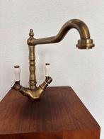 Nostalgische/ vintage Eengats keukenkraan, Ophalen of Verzenden, Nieuw, Chroom, Kraan