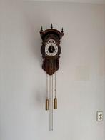 Sallanderklok in mahonie kast, Antiek en Kunst, Antiek | Klokken, Ophalen