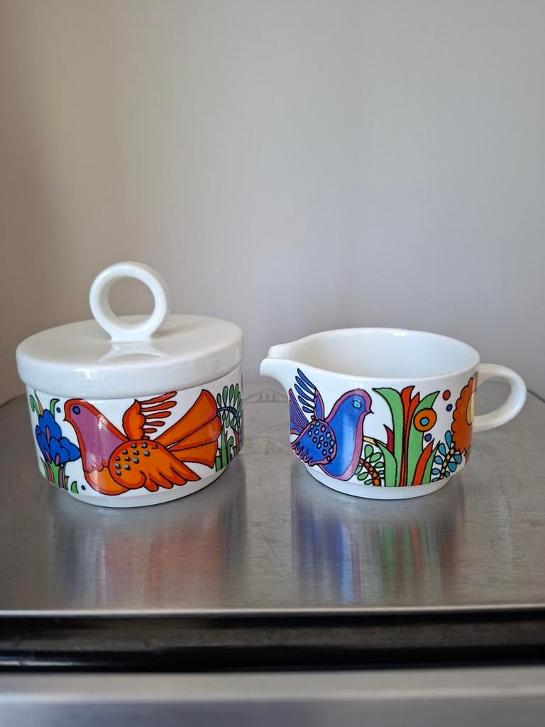 Villeroy & Boch Acapulco Suikerpot en Melkkannetje, Ophalen of Verzenden