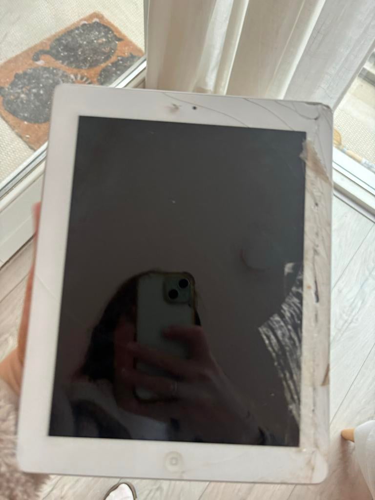 iPad 4e generatie A1458, Computers en Software, Apple iPads, 10 inch, 32 GB, Apple iPad, Wit