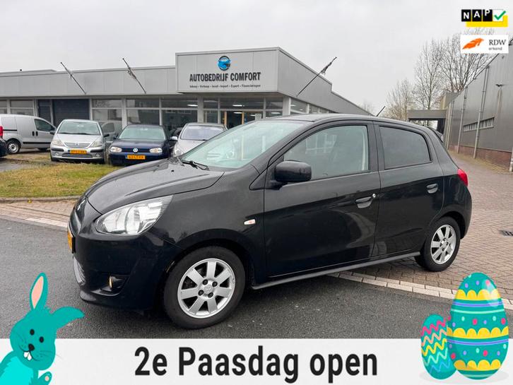 Mitsubishi Space Star 1.0 Bright. • Airco • LM Velgen, Auto's, Mitsubishi, Bedrijf, Te koop, Space Star, ABS, Airbags, Airconditioning