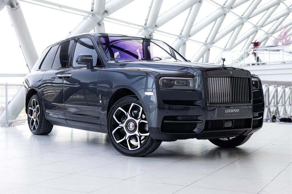 Rolls-Royce Cullinan 6.75 V12 | Black Badge | Shooting Star, Auto's, Rolls-Royce, Automaat, Gebruikt, Zwart, Leder