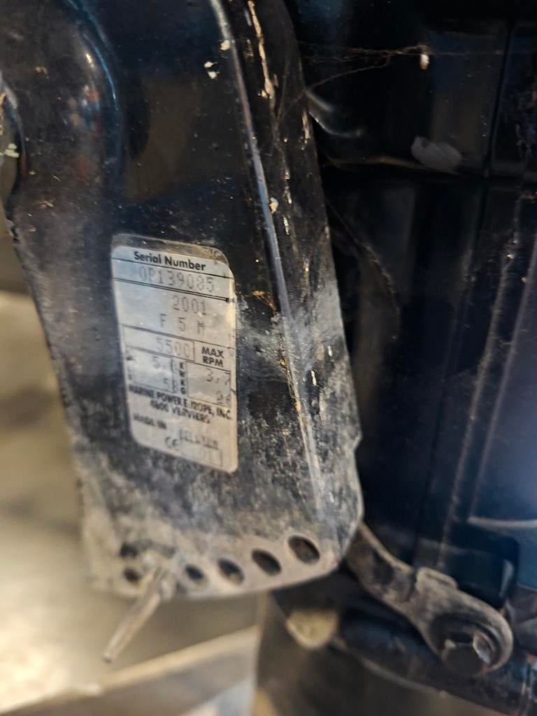 Mariner 5.0 FourStroke Buitenboordmotor, Watersport en Boten, Ophalen, Gebruikt, 5 tot 10 pk, Geen idee?