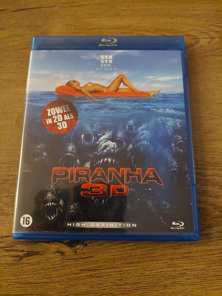 Piranha 3d (en 2d), Ophalen of Verzenden, Zo goed als nieuw