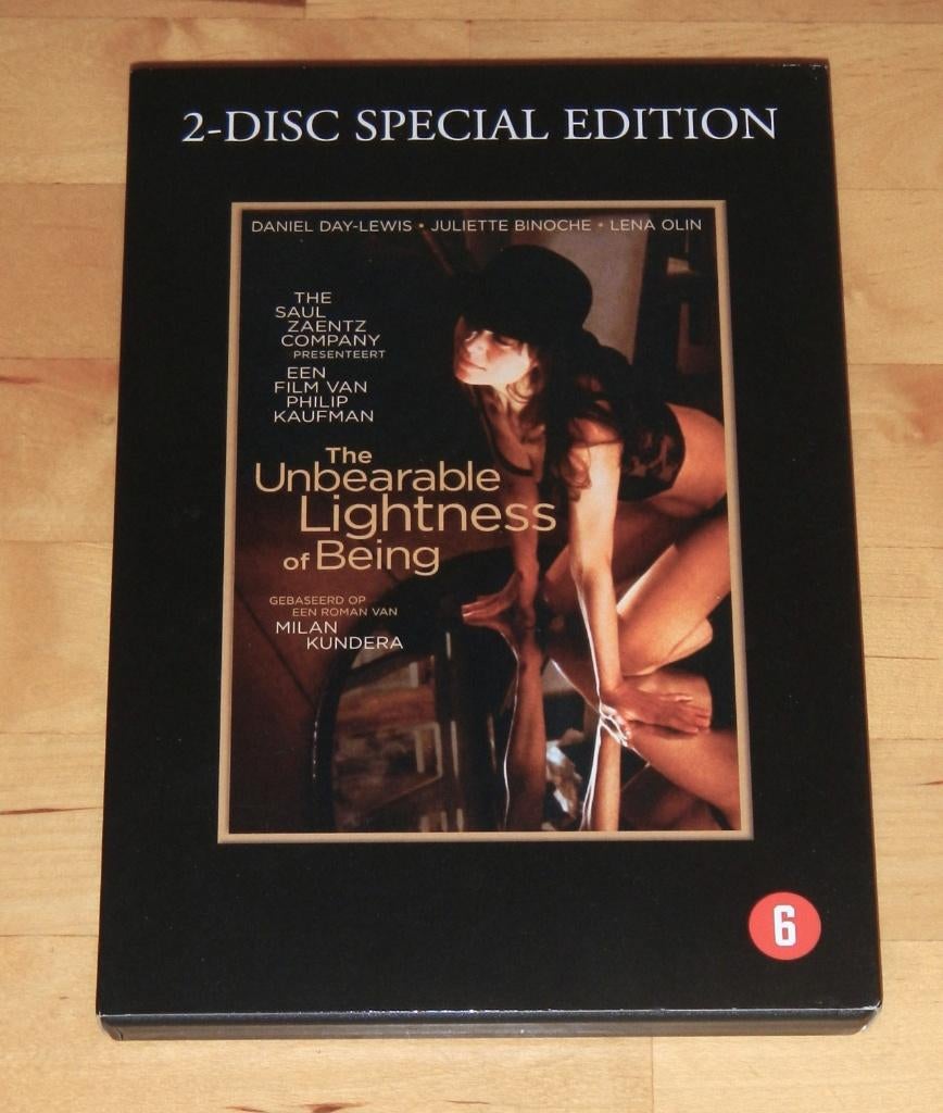 2 dvd SE - The Unbearable Lightness of Being, Alle leeftijden, Ophalen, 1940 tot 1960, Gebruikt