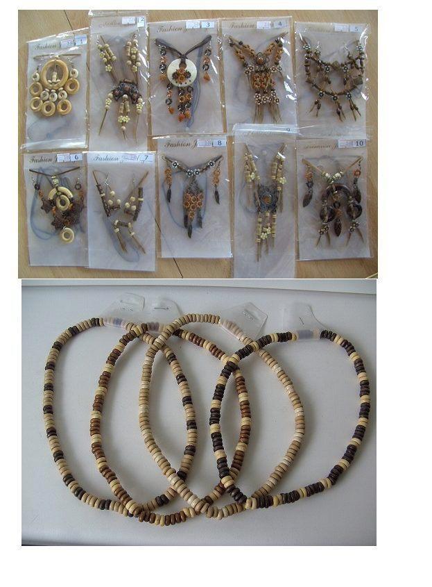 KETTING MET OORBELLEN en LOSSE KETTINGEN 120 stuks, Sieraden, Tassen en Uiterlijk, Kettingen, Nieuw, Kunststof, Overige kleuren