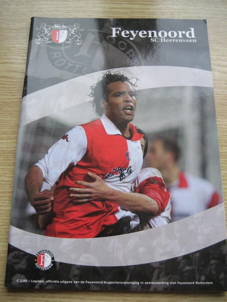 Programmaboekje Feyenoord - Heerenveen van 28-4-2002, Verzamelen, Sportartikelen en Voetbal, Ophalen of Verzenden, Nieuw, Feyenoord