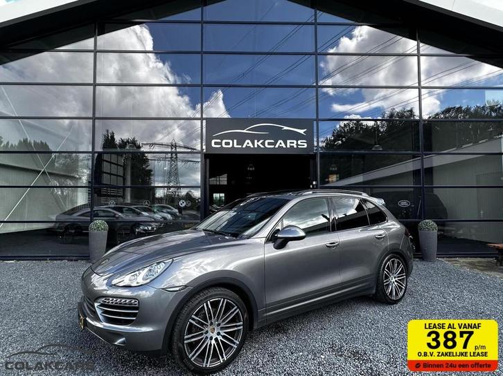 Porsche Cayenne 3.0 D Turbo uitv. Dak Vol uitgerust, Auto's, Porsche, Bedrijf, Te koop, Cayenne, 4x4, ABS, Achteruitrijcamera