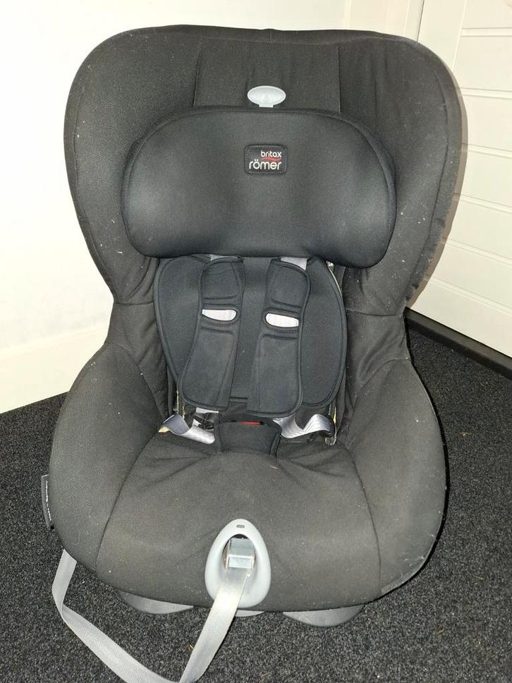 Britax Römer KING II LS autostoel - Zwart, Kinderen en Baby's, Autostoeltjes, Gebruikt, Romer, 9 t/m 18 kg, Autogordel, Verstelbare rugleuning