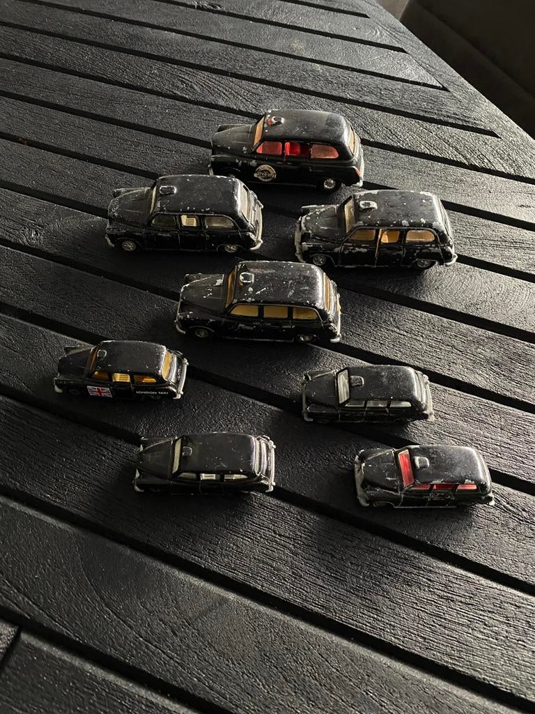 Collectie Engelse Taxi's, inclusief Dinky Toys, Ophalen of Verzenden, Gebruikt, Auto, Dinky Toys