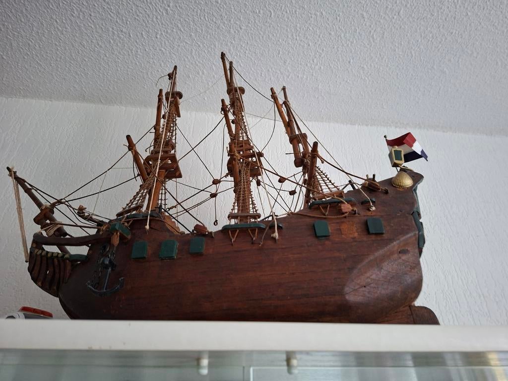 V.O.C Schip. Zeer fraai! 75,00, Hobby en Vrije tijd, Modelbouw | Boten en Schepen, Ophalen, Gebruikt, 1:32 tot 1:50