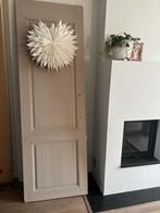 Oude houten paneeldeur - Beige, Ophalen, Gebruikt, 80 tot 100 cm, Binnendeur