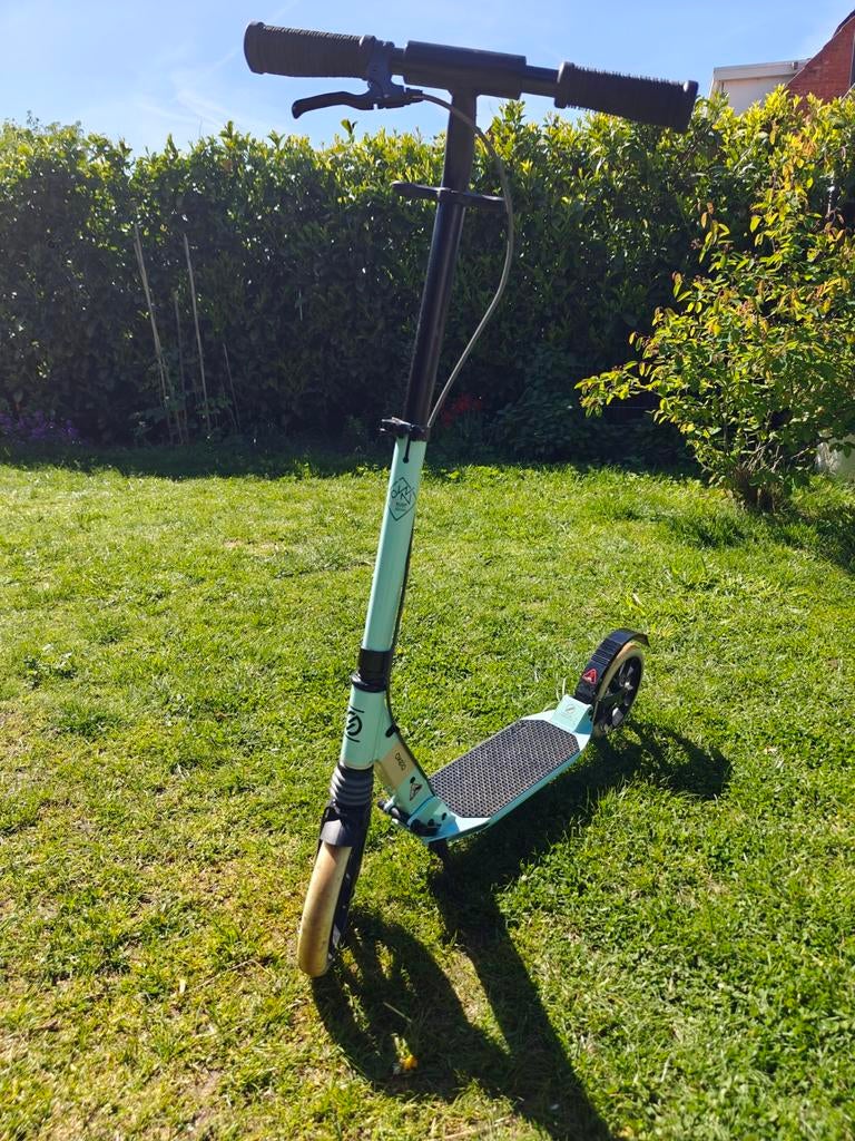 Oxelo T7XL Step van Decathlon - Mintgroen, Fietsen en Brommers, Steps, Gebruikt, Gewone step, Ophalen