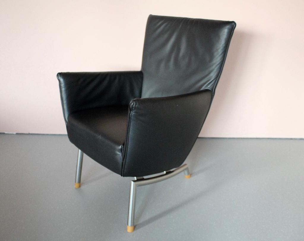 Foxxy fauteuil voor Label. Design: Gerard van den Berg , Huis en Inrichting, Fauteuils, Ophalen, Modern design, Gebruikt, 75 tot 100 cm