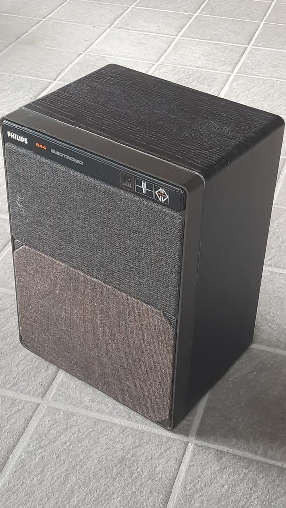 Philips 544 Electronic Motional Feedback Luidsprekers, Ophalen of Verzenden, Gebruikt, Philips