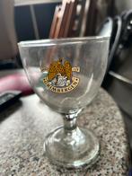 6 stuks Grimbergen bierglas - Anno 1128 of Leffe, Ophalen, Gebruikt