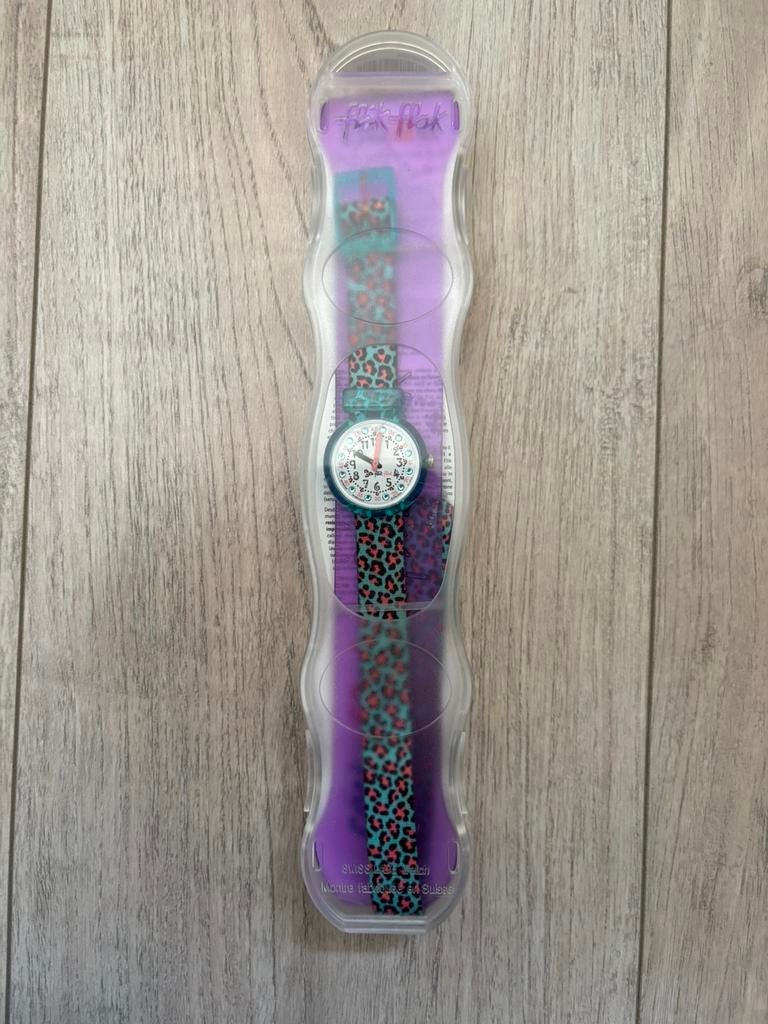 Prachtig Flik Flak horloge in nieuwstaat!, Ophalen of Verzenden, Zo goed als nieuw, Jongen of Meisje