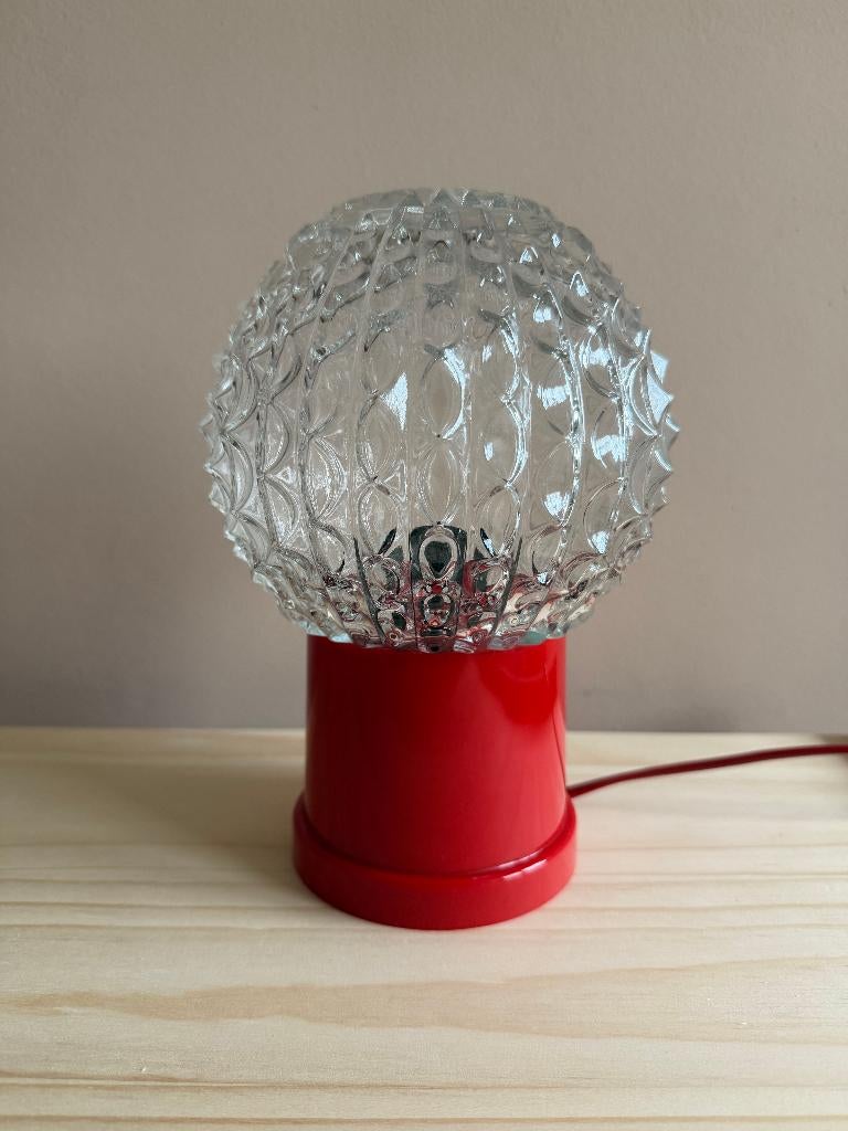 Sienna 🤎 Vintage tablelamp, Vintage, Ophalen of Verzenden, Zo goed als nieuw, Aluz