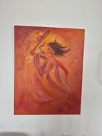 Twee schilderijen van Terese Steinmetz - Danseressen, Antiek en Kunst, Kunst | Schilderijen | Klassiek, Ophalen