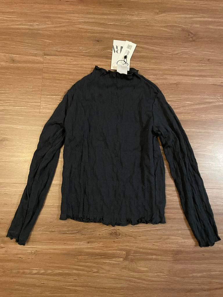 Blauw shirt zara mt 122, Kinderen en Baby's, Kinderkleding | Maat 122, Ophalen of Verzenden, Nieuw, Meisje, Shirt of Longsleeve
