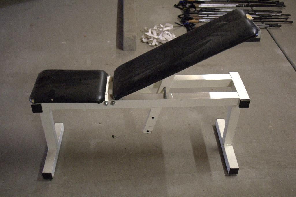 Fitness bankje, Sport en Fitness, Fitnessmaterialen, Ophalen, Gebruikt, Fitnessbank